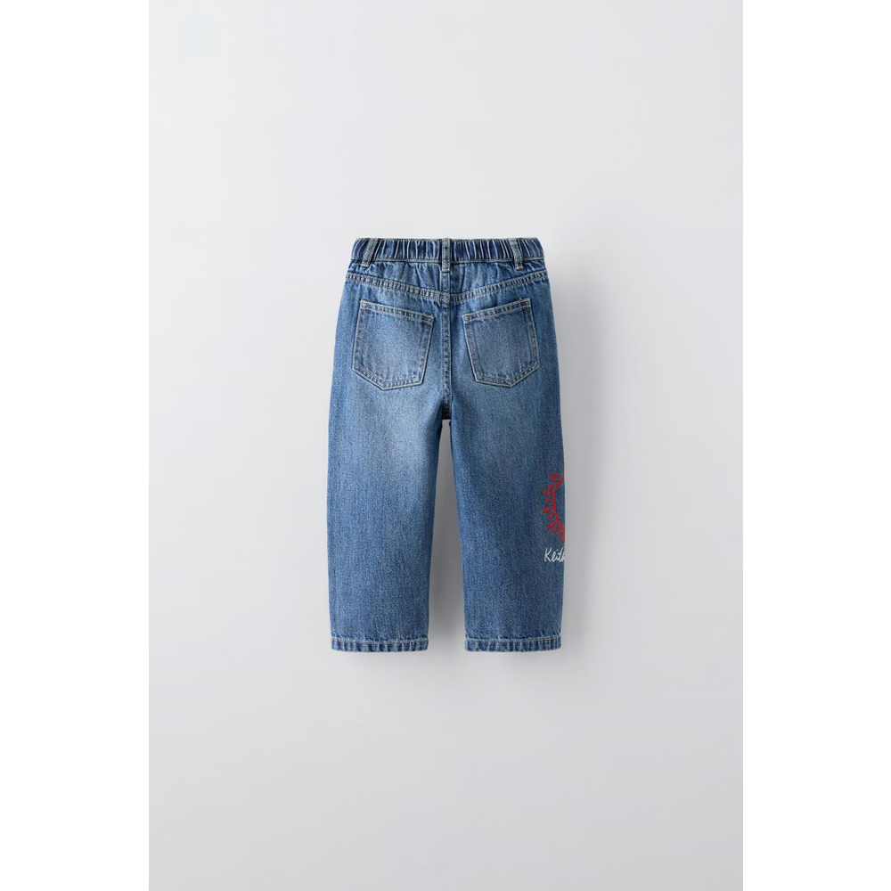 Zara x Keith Haring Denim Set Size 3 - Picture 4 of 7